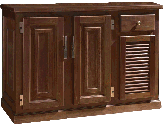 Back-Bar Counter Refrigeratos Wood